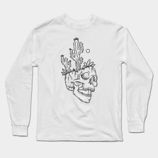 Desert Skull Long Sleeve T-Shirt